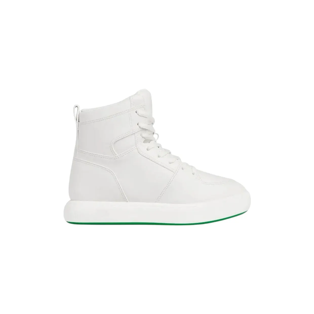 Bottega Veneta Stylish Pillow Skateboarding High Top White (730272V2CS09185)