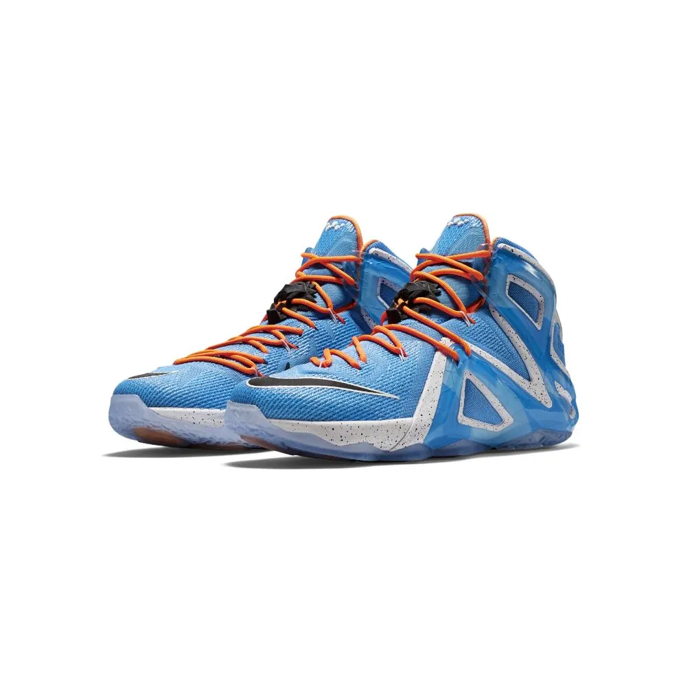 Nike LeBron 12 Elite Elevate Light Retro/Hot Lava/Artisan Teal (724559-488)