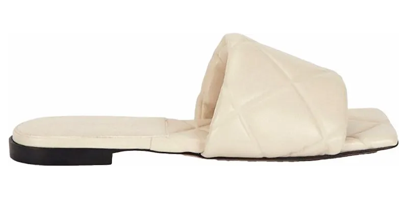 Bottega Veneta Lido Sandal White (639940VBP309031)