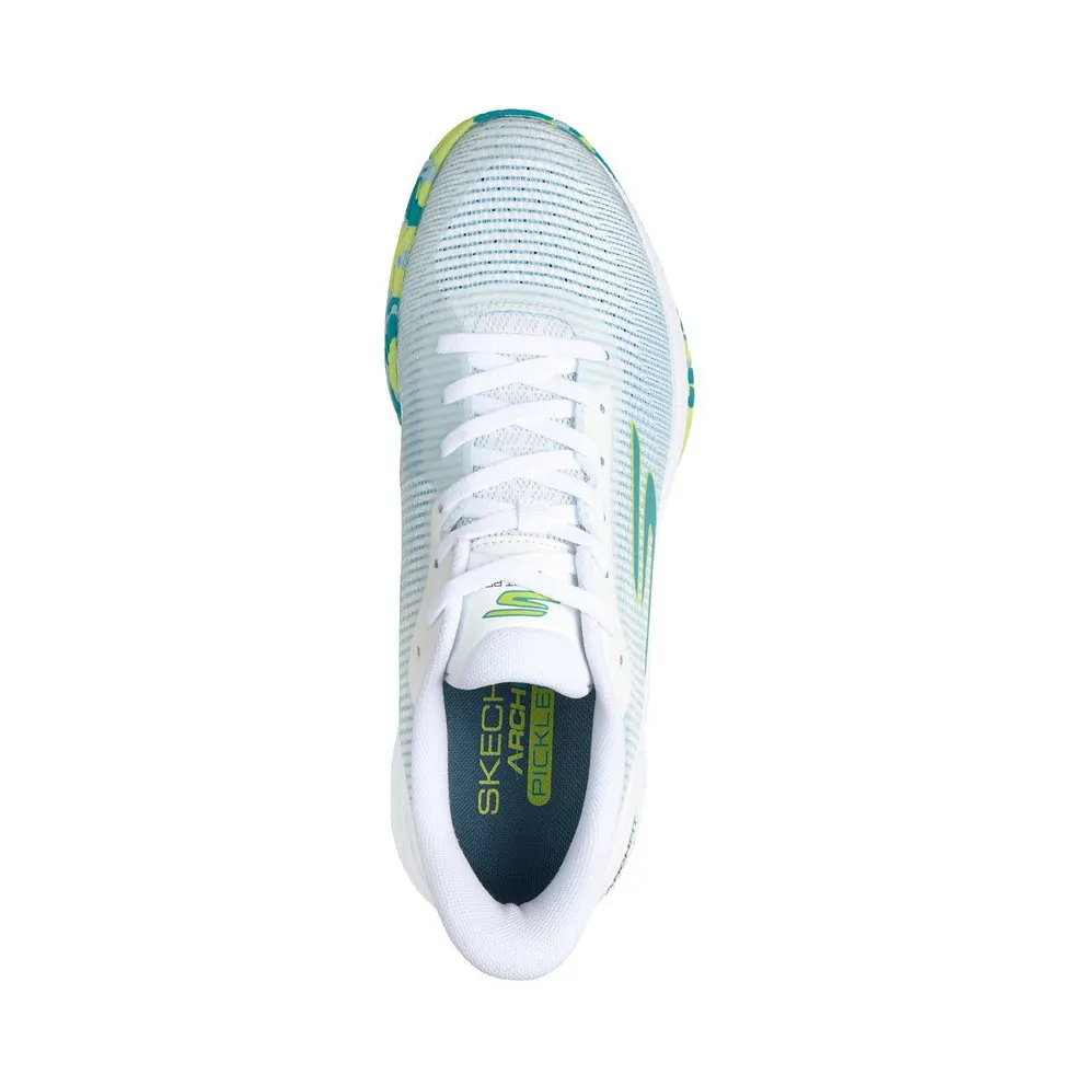 Skechers Viper Court Pro 2.0 – Pickleball Sneaker White/Turkoois
