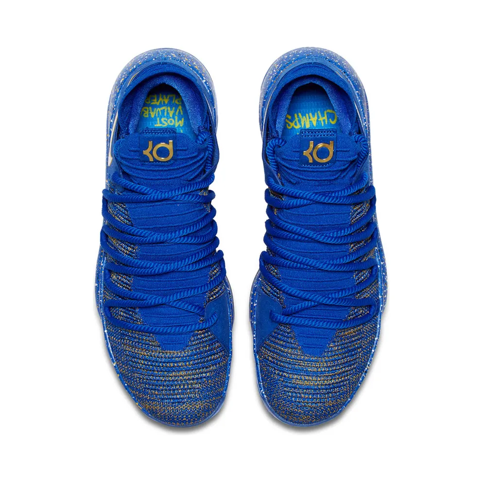 Nike KD 10 Finals Racer Blue/Metallic Gold (897815-403)