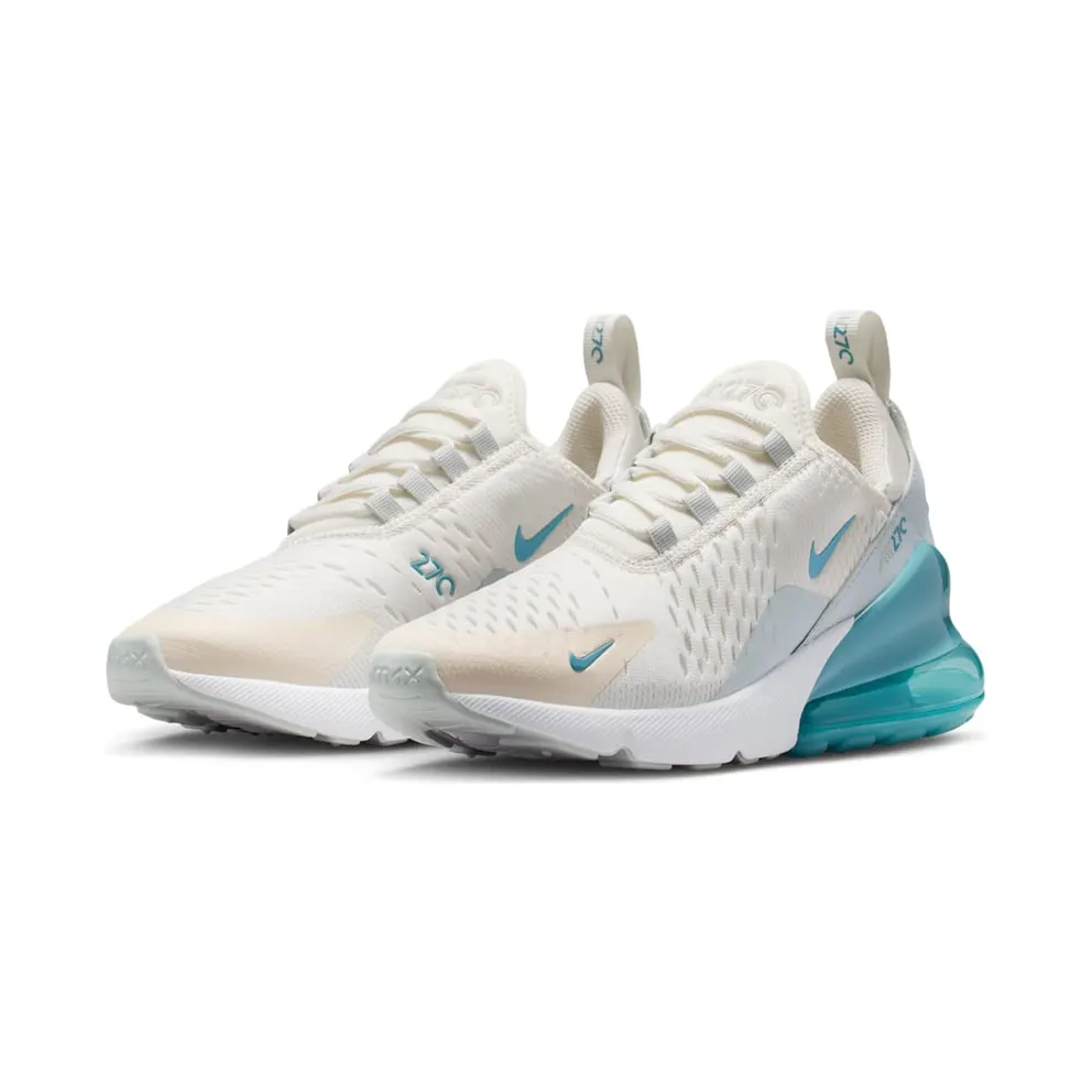 Nike Air Max 270 Denim Turquoise Light Silver Soft Pearl (943345-420)