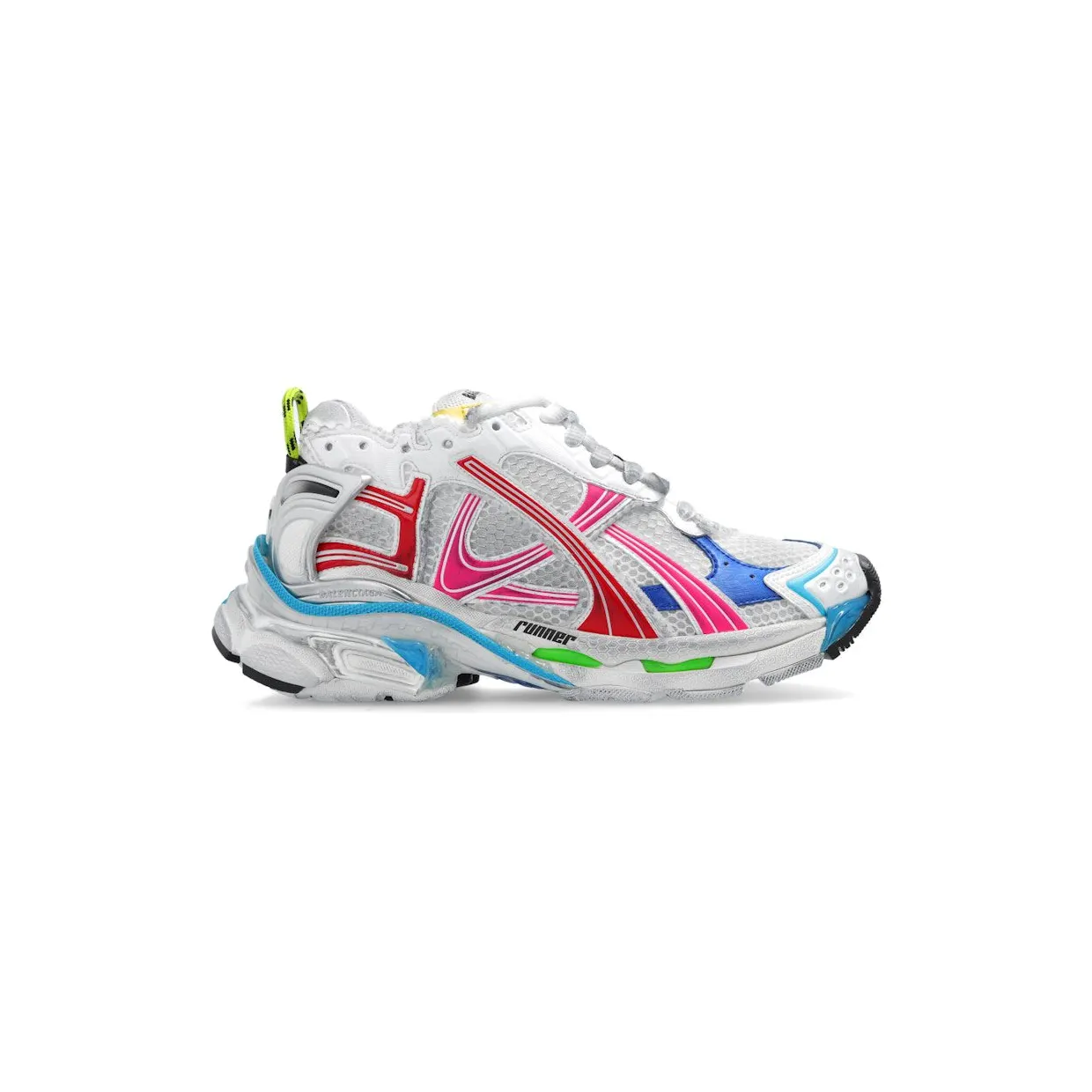 Balenciaga Runner Worn-Out White Multi-Color (772767 W3RBW 9645)