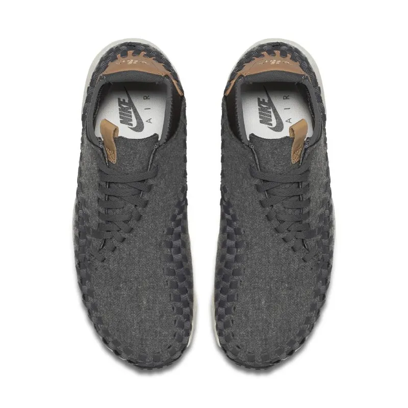 Nike Air Footscape Woven Chukka Light Grey Tan Wool (857874-002)