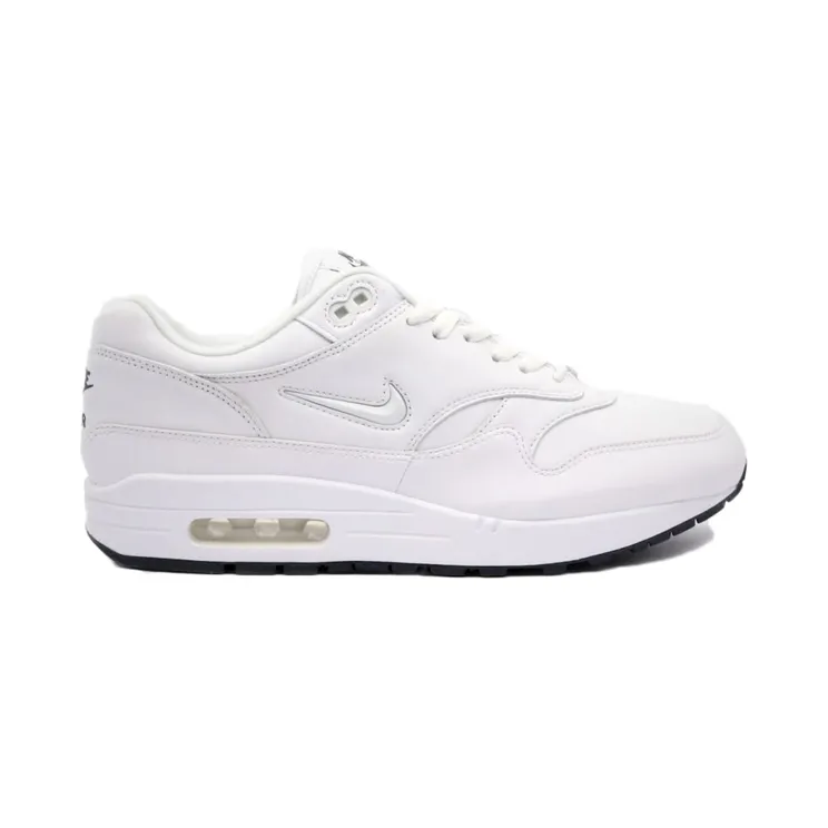 Nike Air Max 1 Premum White Jewel “White / Dark Obsidian” (918354-105)