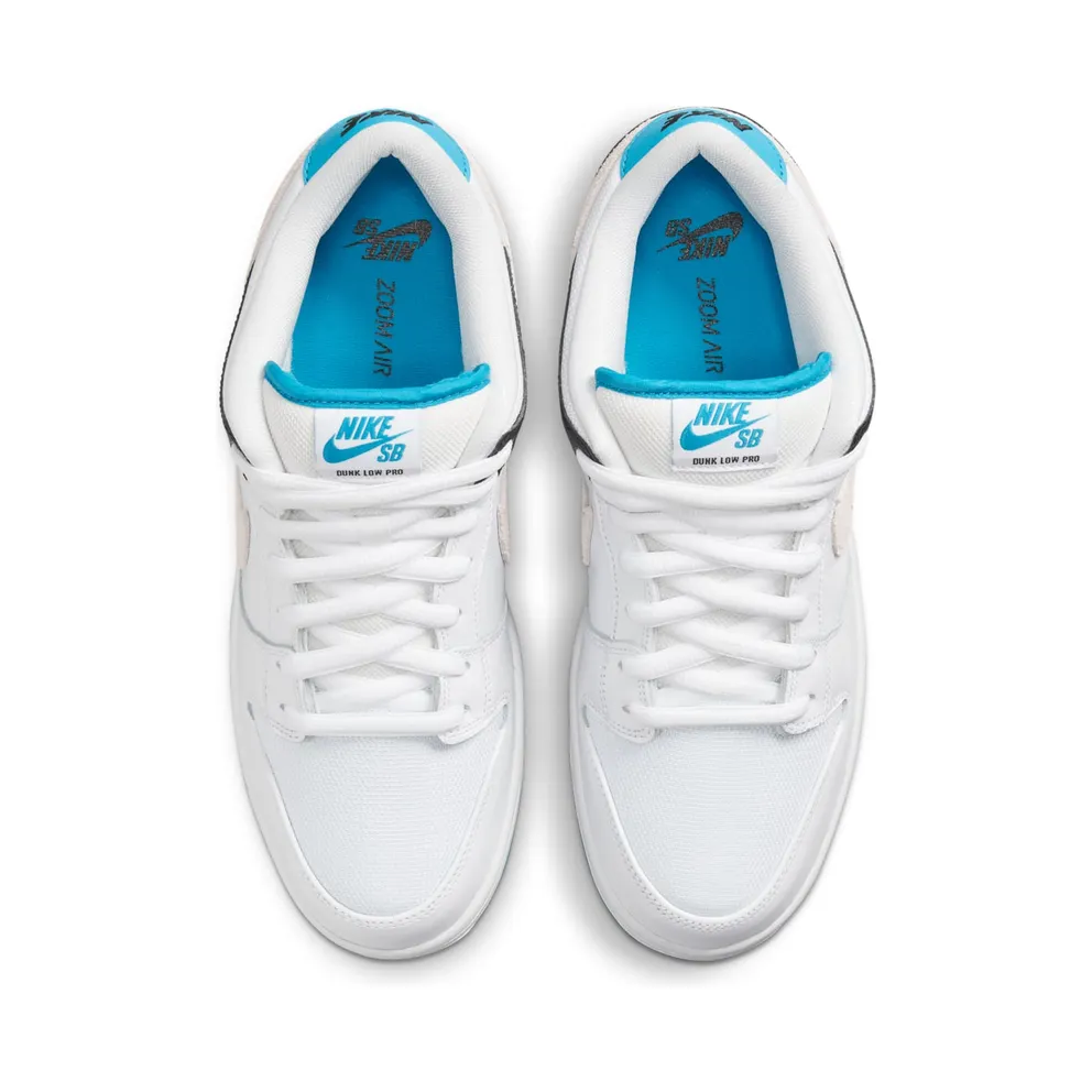 Nike SB Dunk Low Laser Blue – “White / Black / Laser Blue” (BQ6817-101)