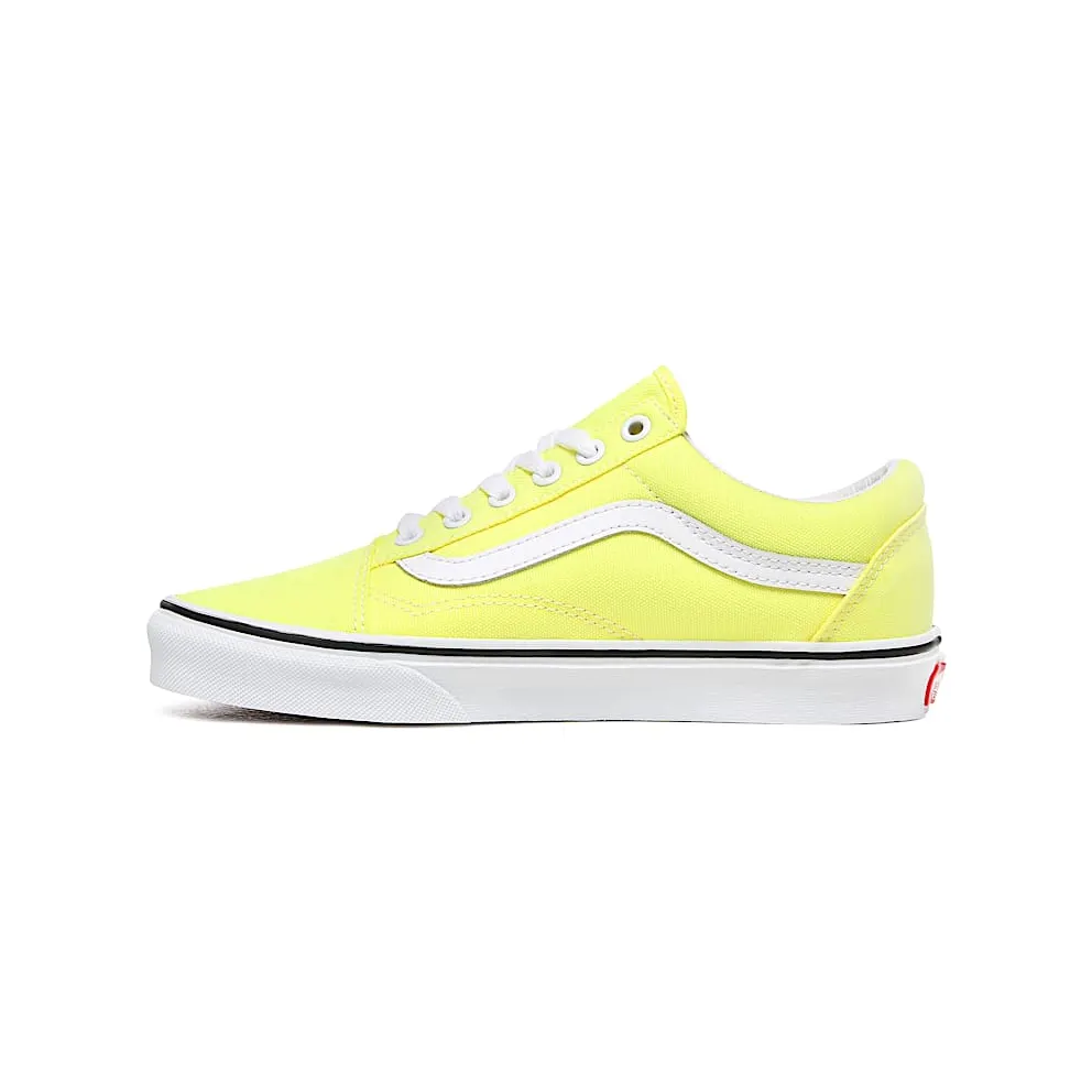VANS Neon Old Skool Shoes (Yellow)