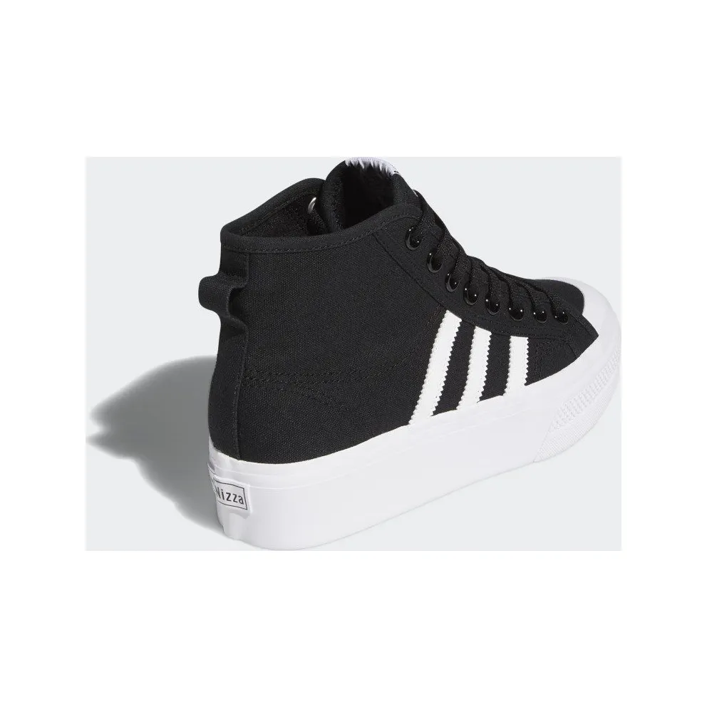 Adidas Nizza Platform Mid Core Black / Cloud White / Cloud White (FY2783)