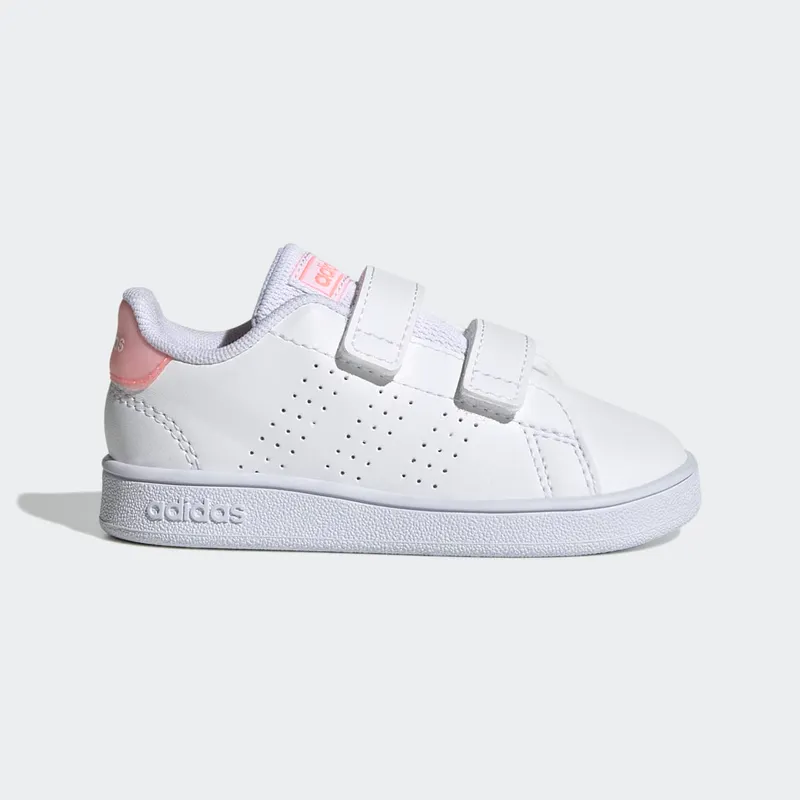 Adidas Advantage Cloud White / Cloud White / Acid Red (GW0454)