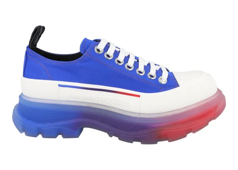 Alexander McQueen Tread Slick Low Lace Up Royal White (705660W4TGE1141)