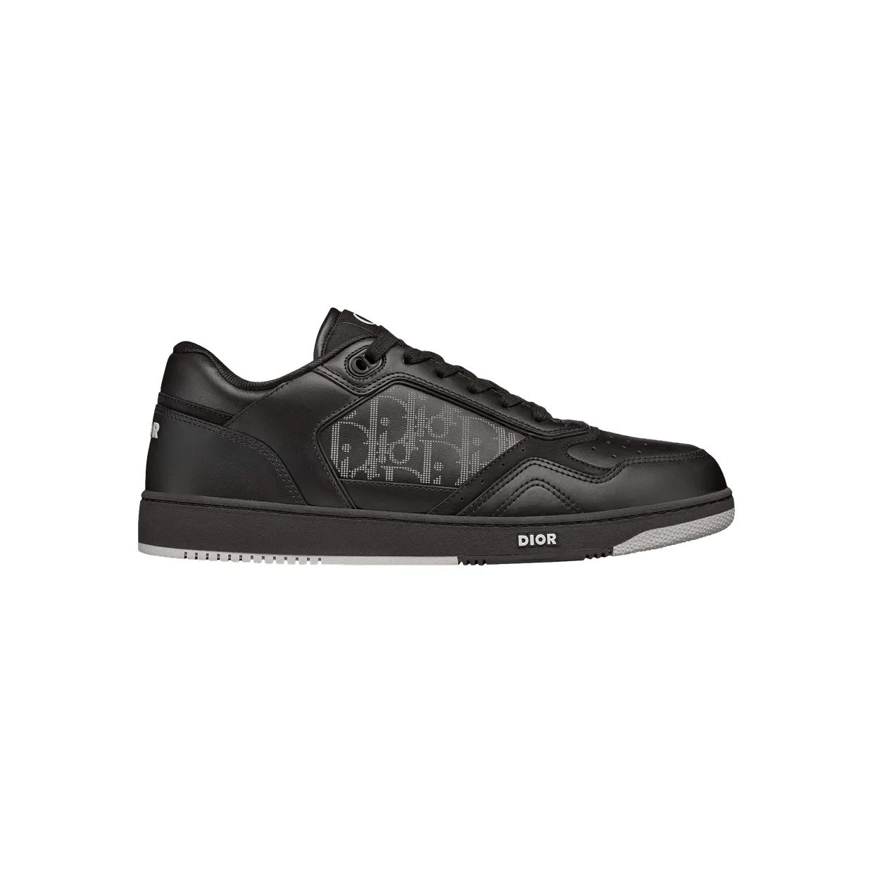 Dior B27 Low Black Dior Oblique Galaxy Leather Grey (3SN272ZPR_H969)