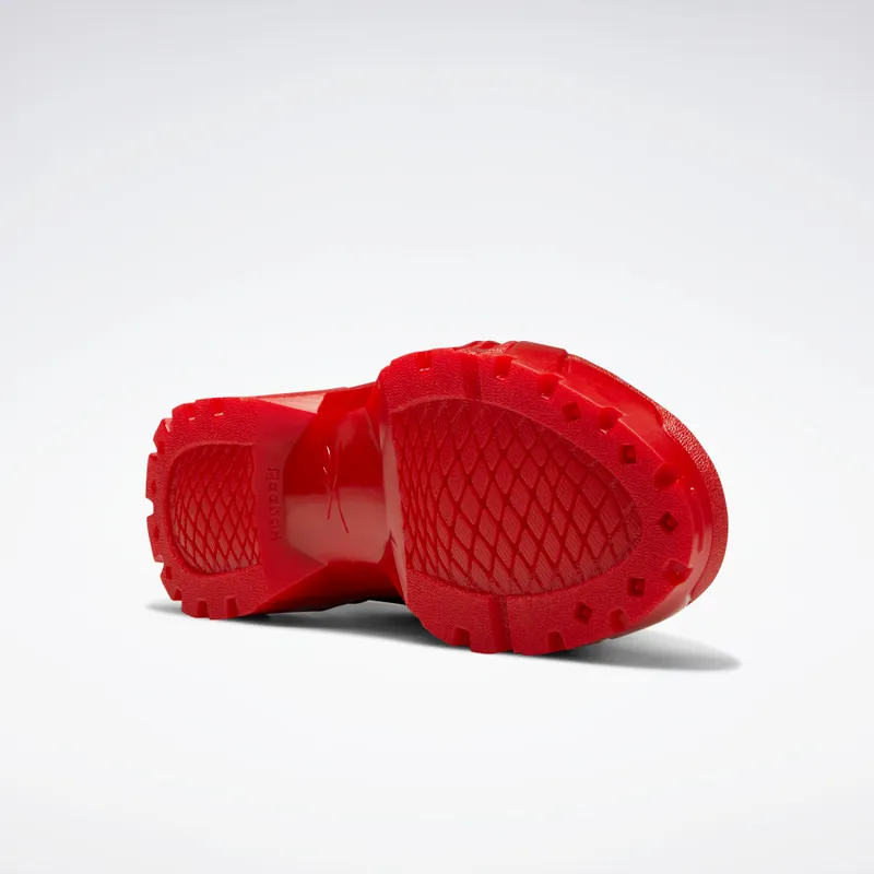 Reebok Cardi B Club C Shoes Core Black / Vector Red / Rose Gold