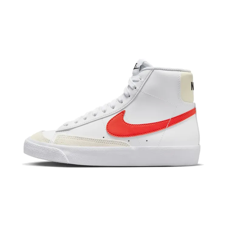 Nike Blazer Mid 77 “White / Coconut Milk / Picante Red” (DA4086-110)