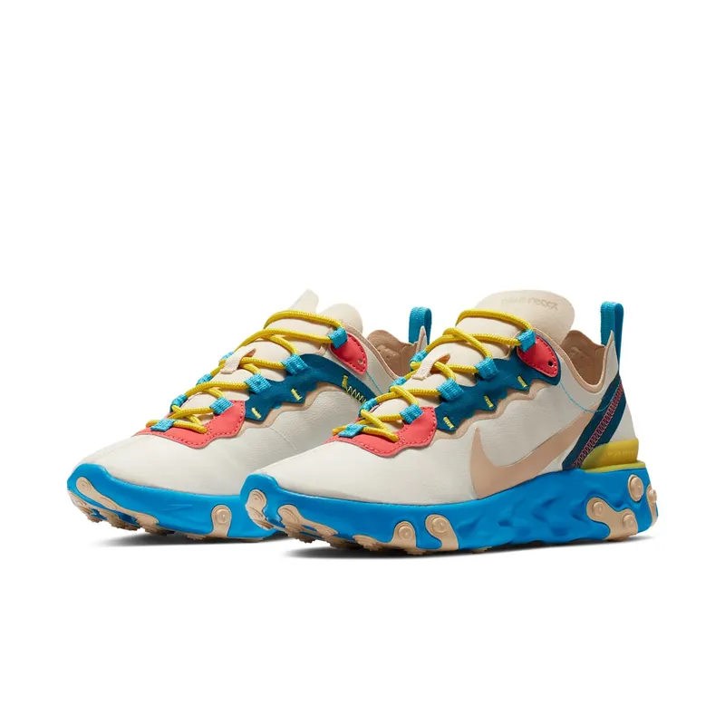 Nike React Element 55 Light Cream Desert Ore (W) Light Cream/Desert Ore (BQ2728-201)