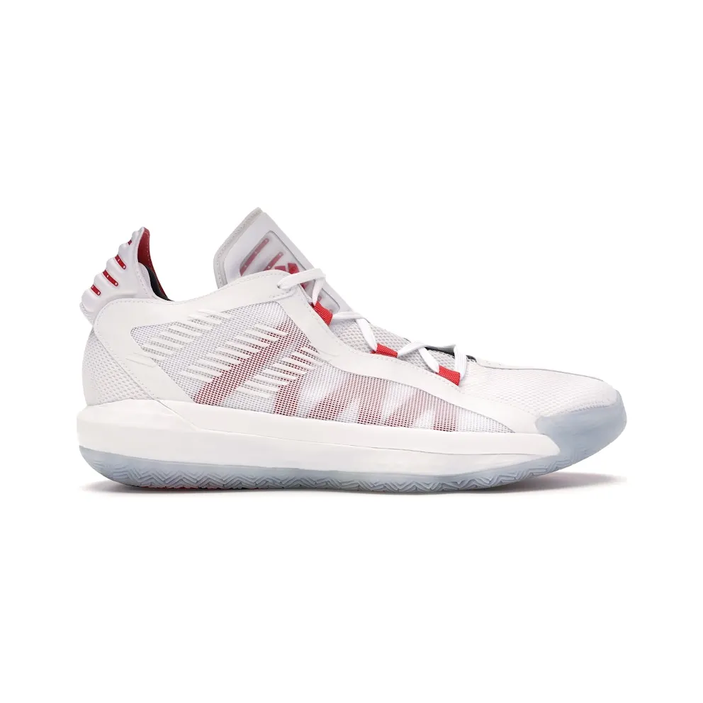 adidas Dame 6 Dame Time Cloud White/Scarlet/Core Black (EH2069)