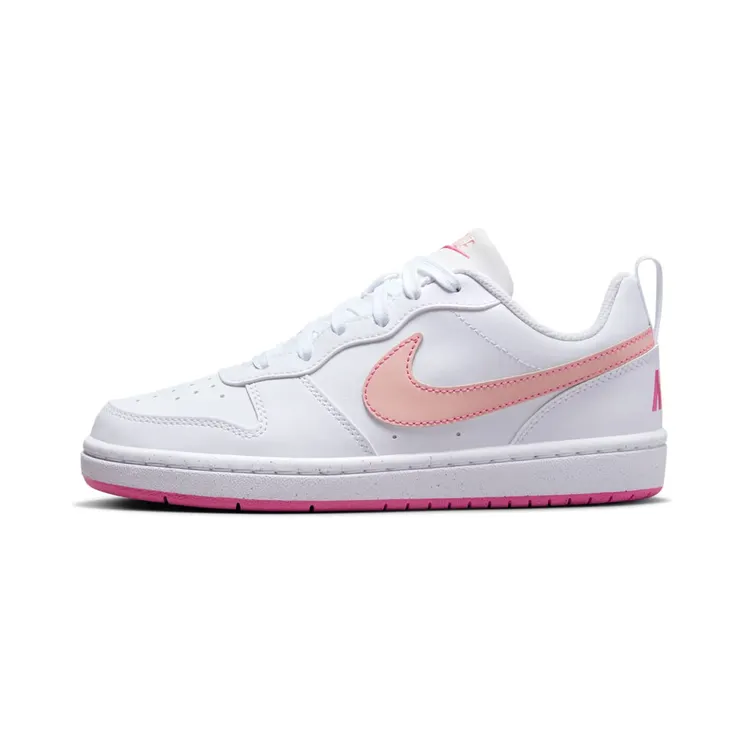 Nike Court Borough Low Recraft “White / Pinksicle / Arctic Orange” (DV5456-111)