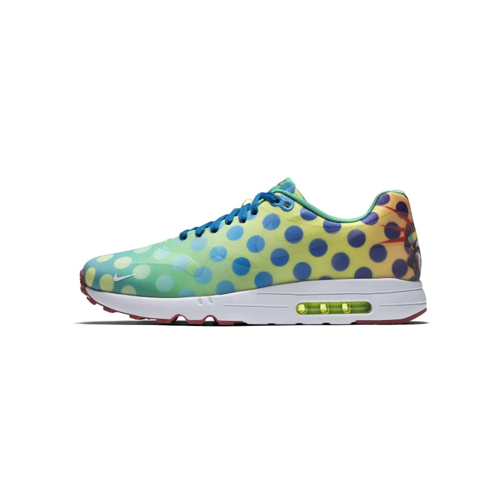 Nike Air Max 1 Ultra 2.0 Pop Art Polka Dots Gamma Green/Clear-Dynamic Blue-Pink Clay (917836-300)