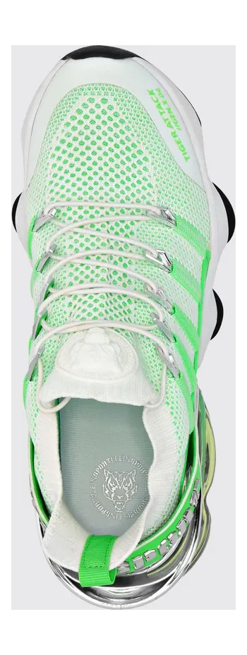 Plein Sport Mesh and Rubber Sneakers White (SAESUSC0518STE003N0127) (3)