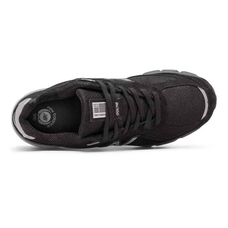 New Balance 990v4 Kith Black Black/Silver (M990BK4)