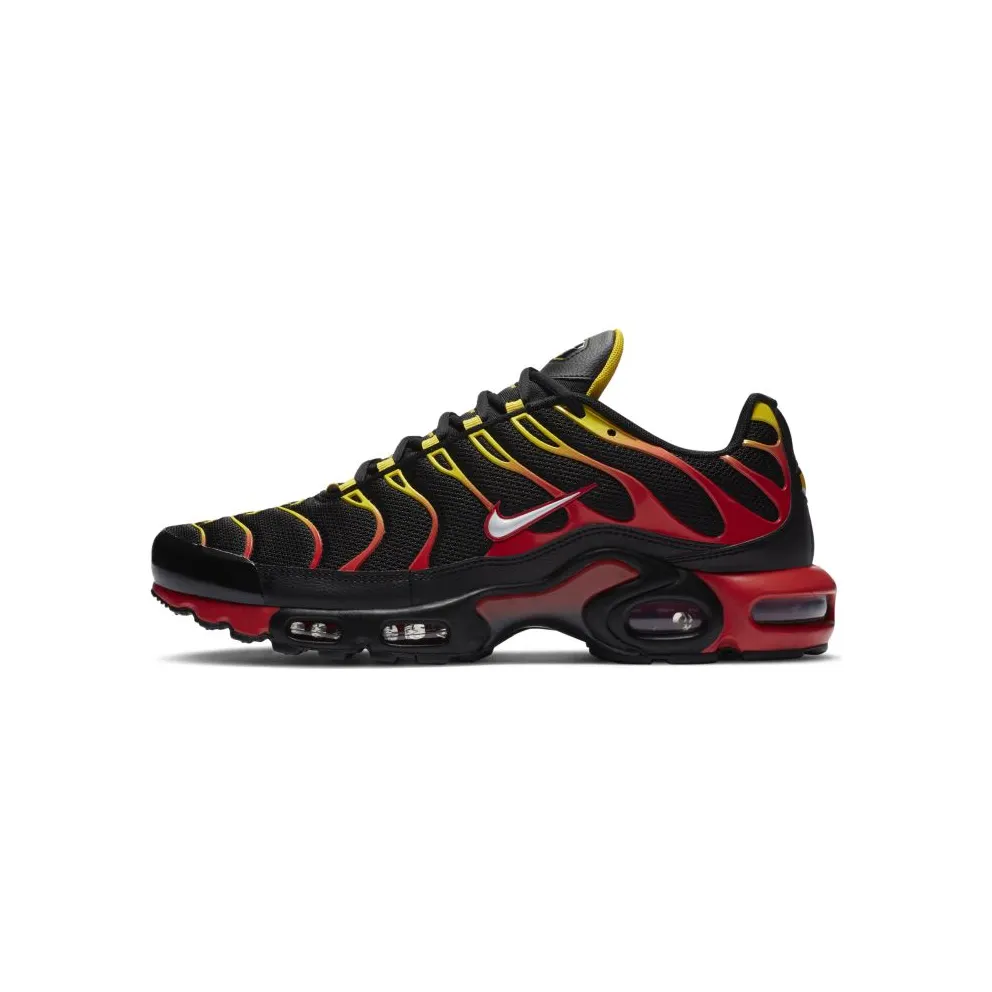 Nike Air Max Plus Gradient Black Red Yellow Black/Habanero Red-White-Yellow (CZ9270-001)