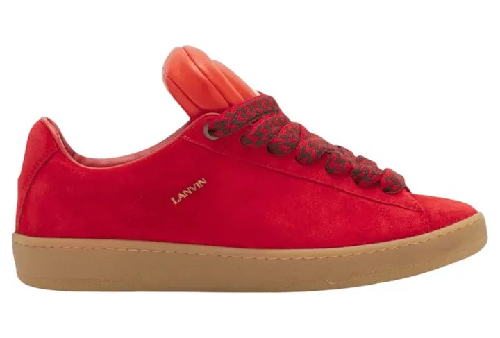 Lanvin X Future Hyper Curb Sneakers Red (FM-SKMK00-VESU-P24379)