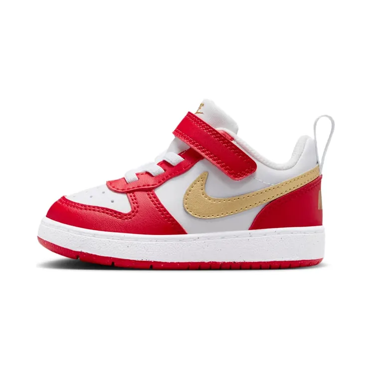 Nike Court Borough Low Recraft White University Red Gold (DV5458-137)