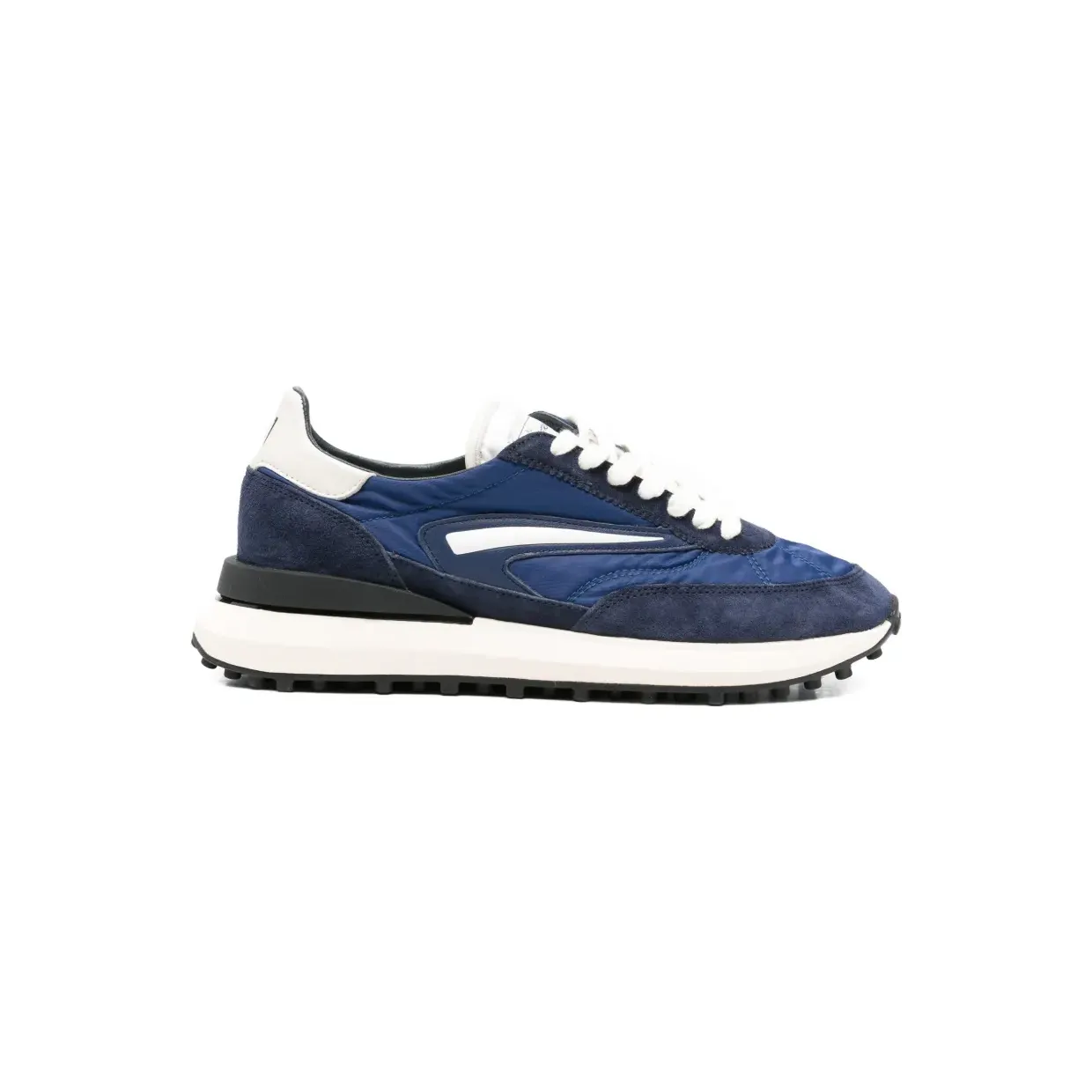 D.A.T.E. Athleta Touch met vlakken “Blue” (M441ATNYBL)