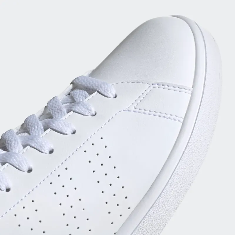 Adidas Advantage Base Cloud White / Cloud White / Green (EE7690)