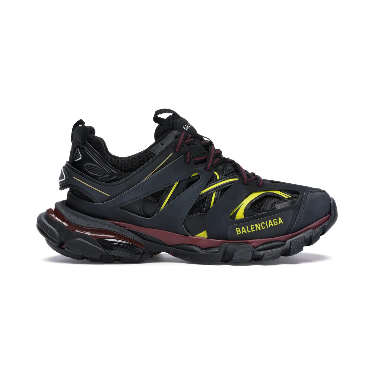 Balenciaga Track Trainers Black Bordeaux (542023W1GB16162)