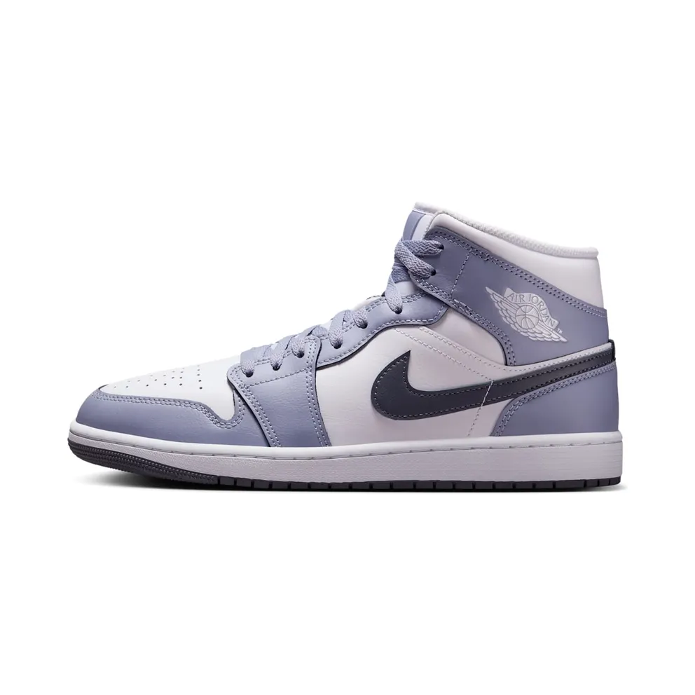 Jordan 1 MID “White / Dark Blue Grey / Indigo Haze” (DQ8426-145)