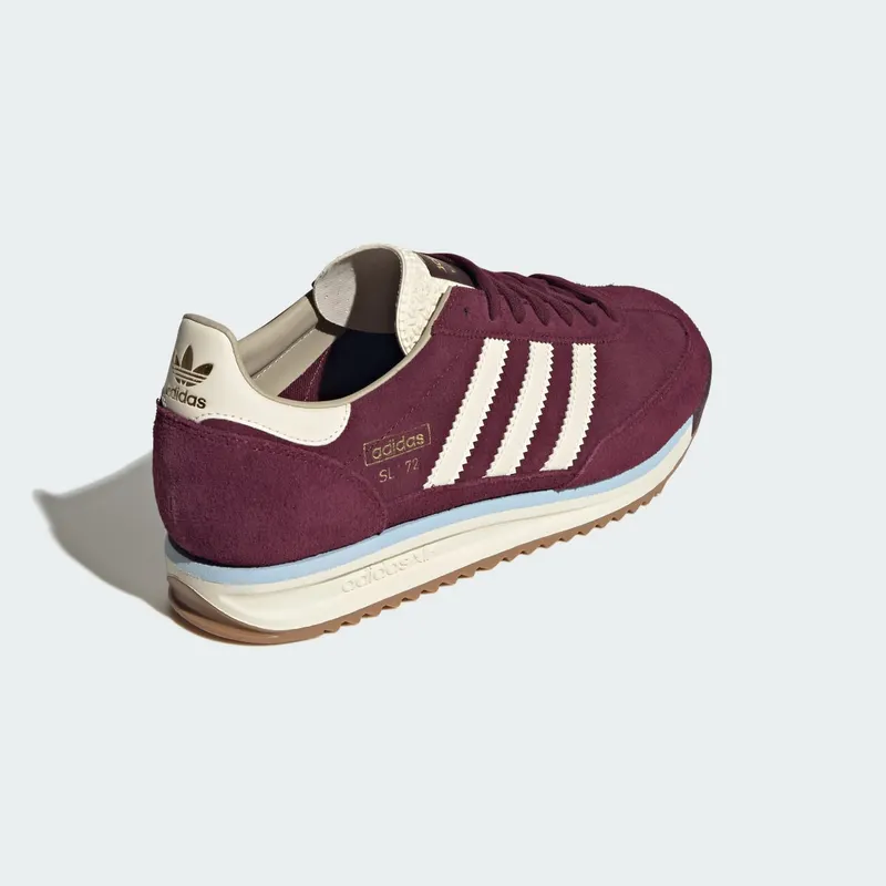 Adidas SL 72 RS Shoes Maroon / Cream White / Clear Sky (KH9672)