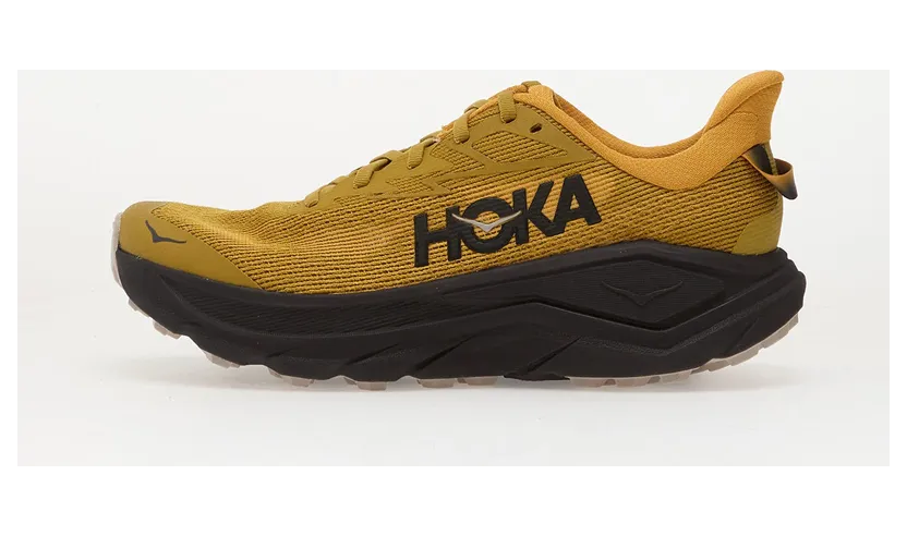 Hoka One Challenger 8 Mustard Seed Black