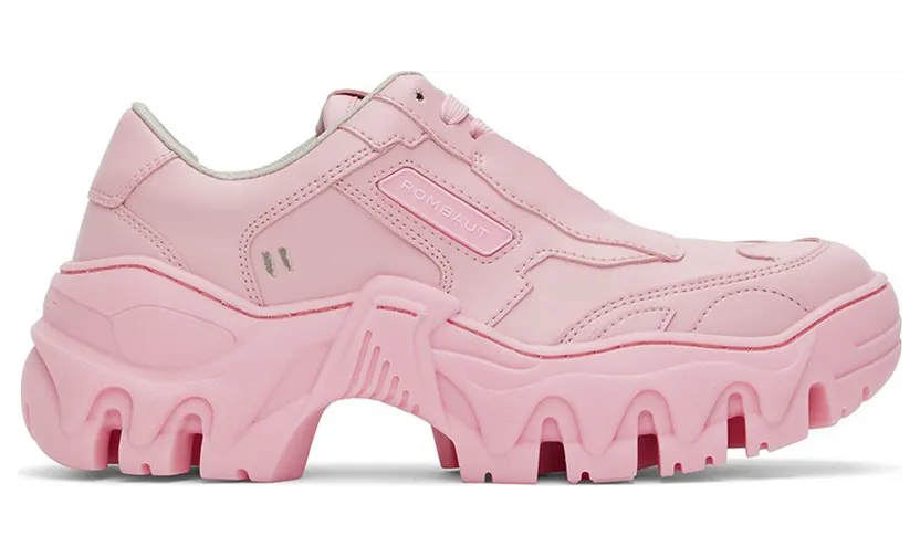 Rombaut Pink Apple Leather Boccacio II Sneakers (S22-B-005)