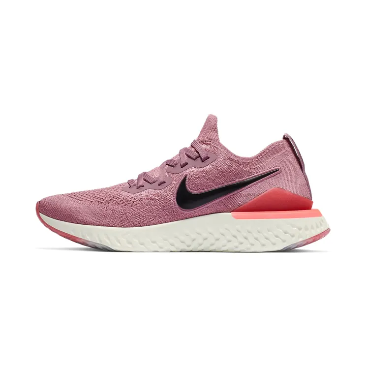 Nike Epic React Flykint 2 “Plum Dust / Ember Glow / Bleached Coral / Black” (BQ8927-500)