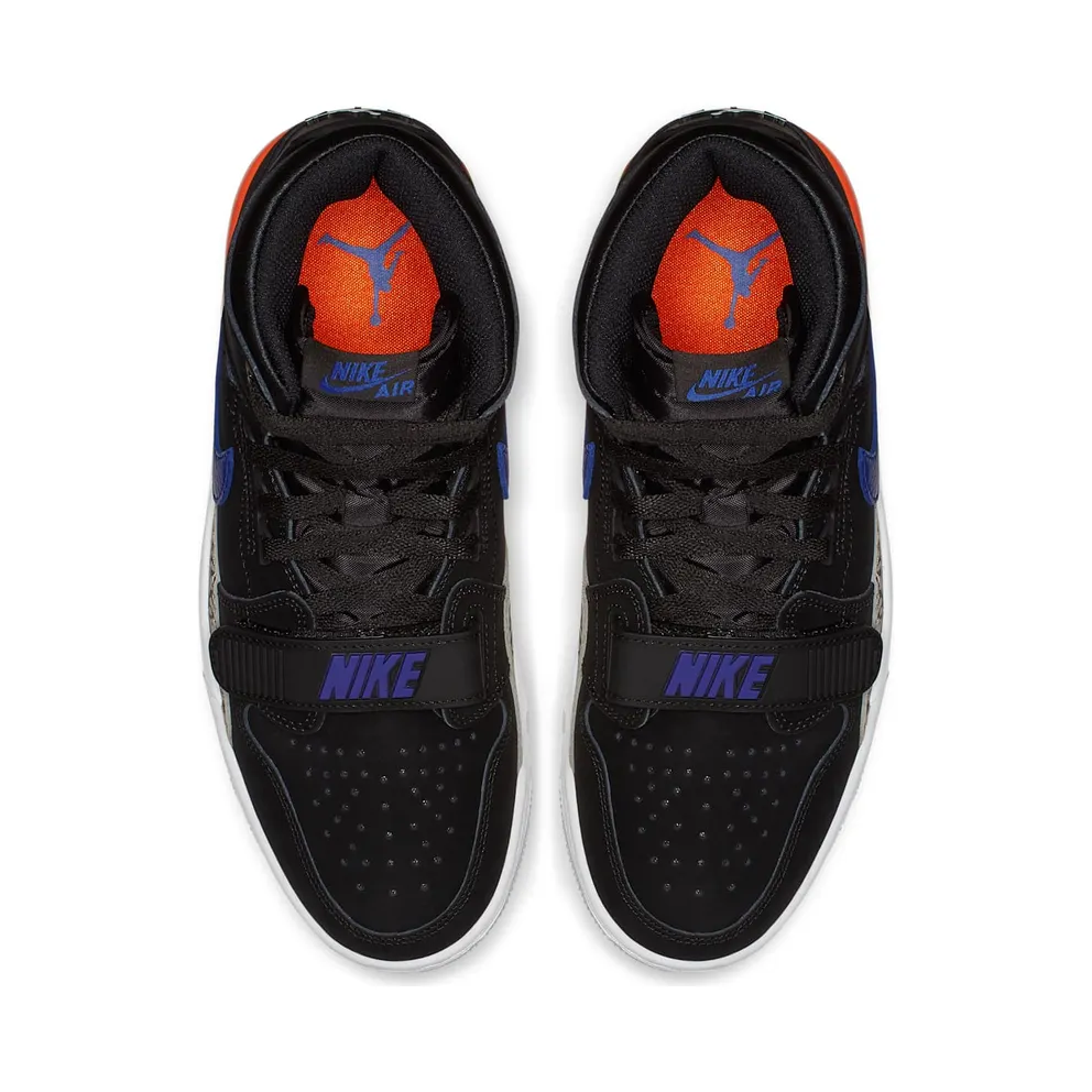 Jordan Legacy 312 Knicks Black/Rush Blue-Brilliant Orange (AV3922-048)