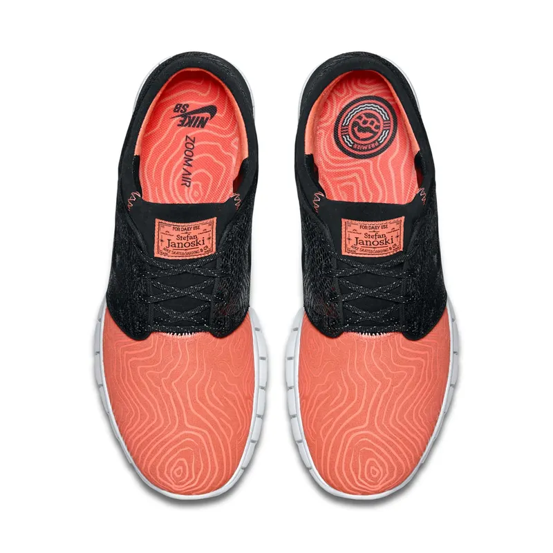 Nike SB Stefan Janoski Premier Fish Ladder Atomic Pink/Black-Arctic Orange-White (685299-608)