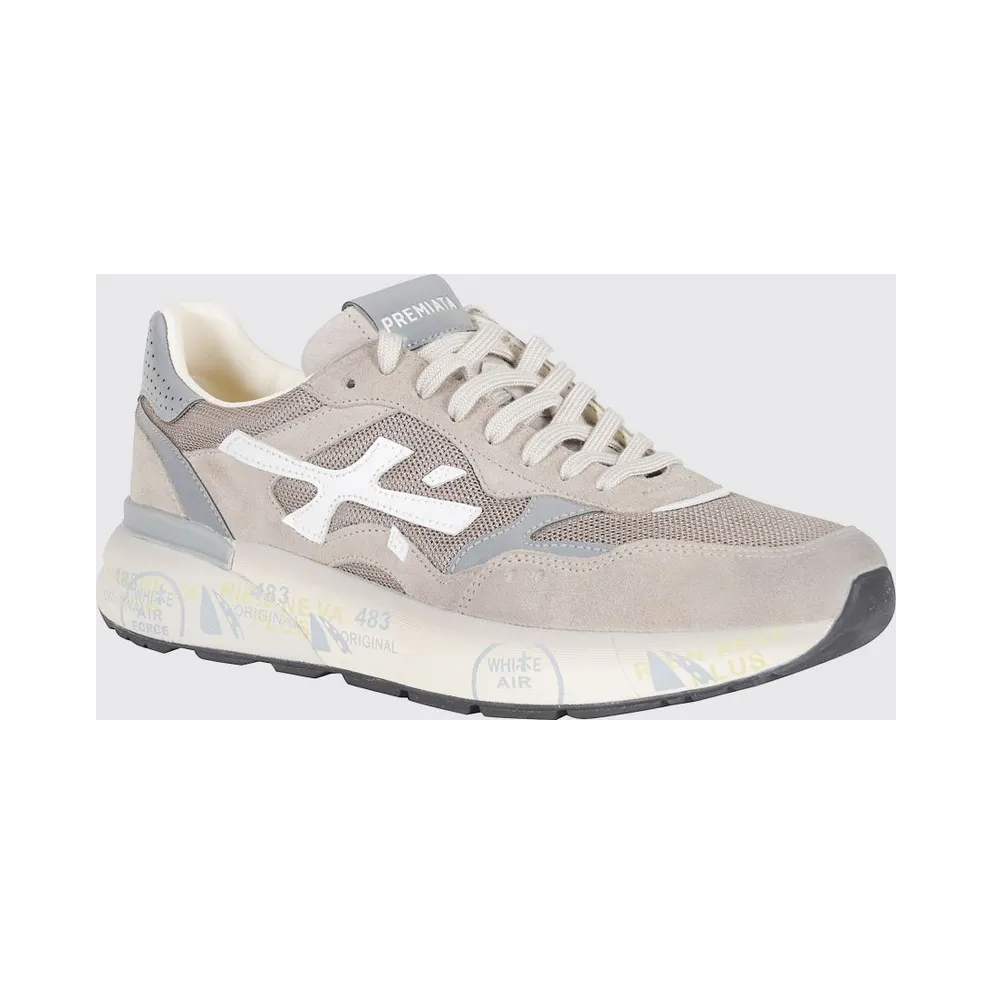 Premiata Mick Used Suede and Mesh Brown (MICK018118)