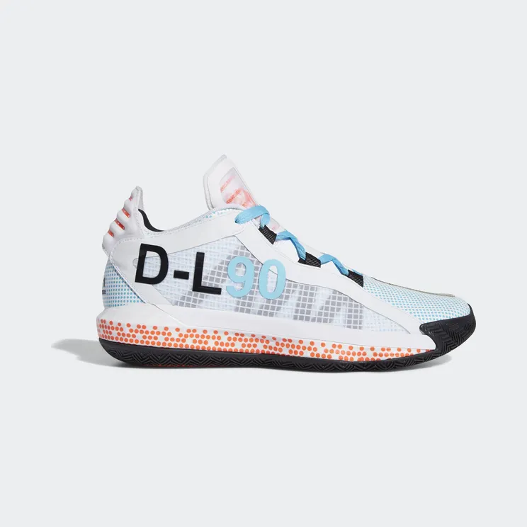 Adidas Pusha T x Dame 6 ‘I Am My Own Fan’ Cloud White/Core Black/Solar Red (FW5749)