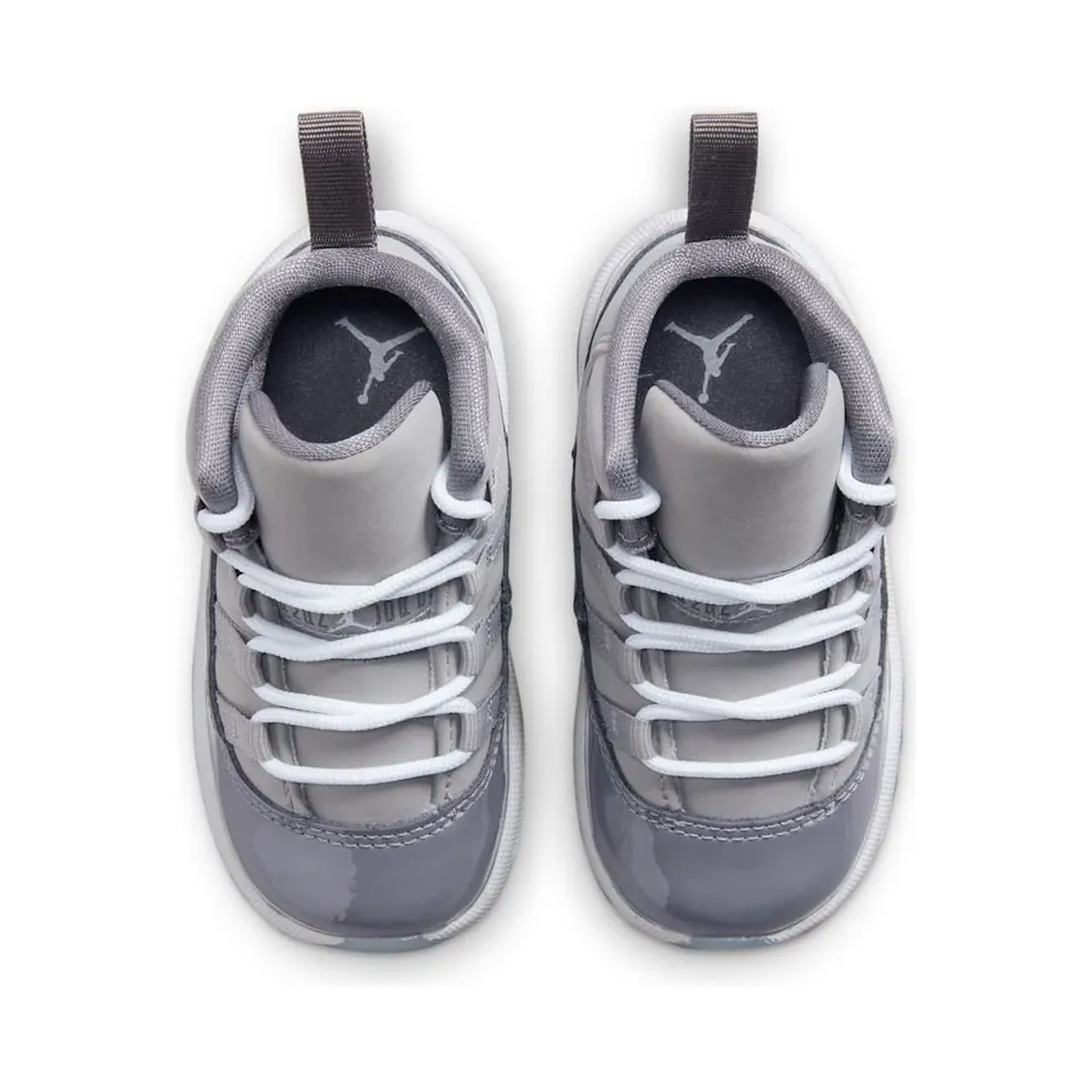 Air Jordan 11 Cool Grey (TD) – “Medium Grey / Multi-color / Multi-color” (378040-005)