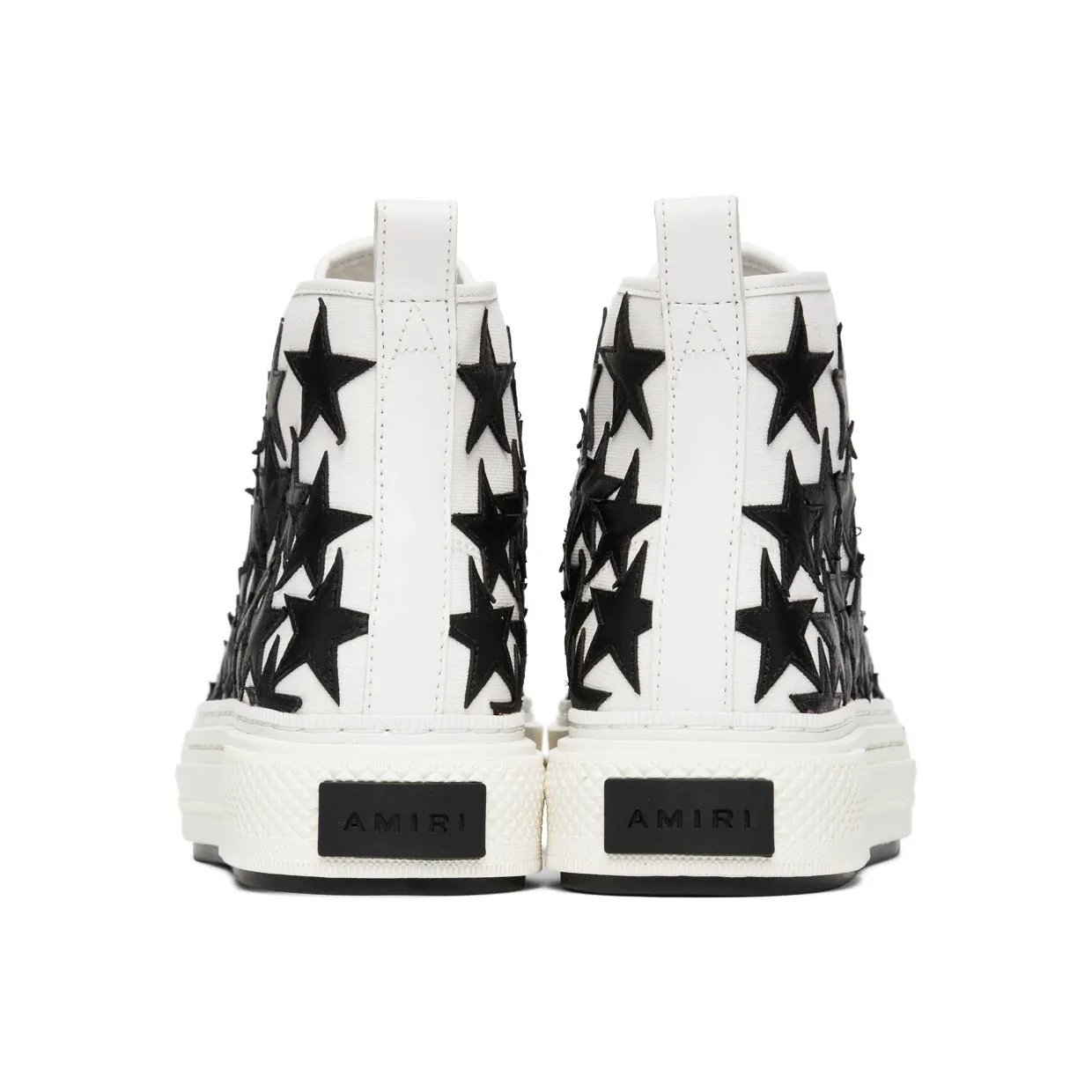 AMIRI White Stars Court High-Top Sneakers (PF22MFS011-111) (2)