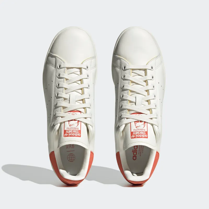 Adidas Stan Smith Core White / Off White / Preloved Red (HQ6816)