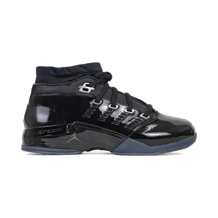 Air Jordan 17 Low – “Black / Black / Metallic Silver” (IV7640-001)