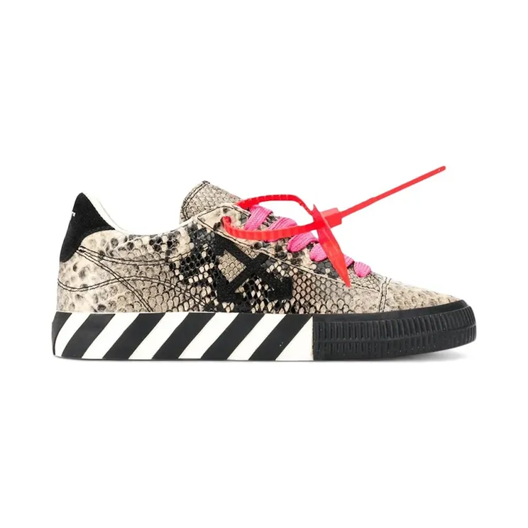 OFF-WHITE Arrow Vulcanized Low Snakeskin (OWIA216E20LEA0010610)