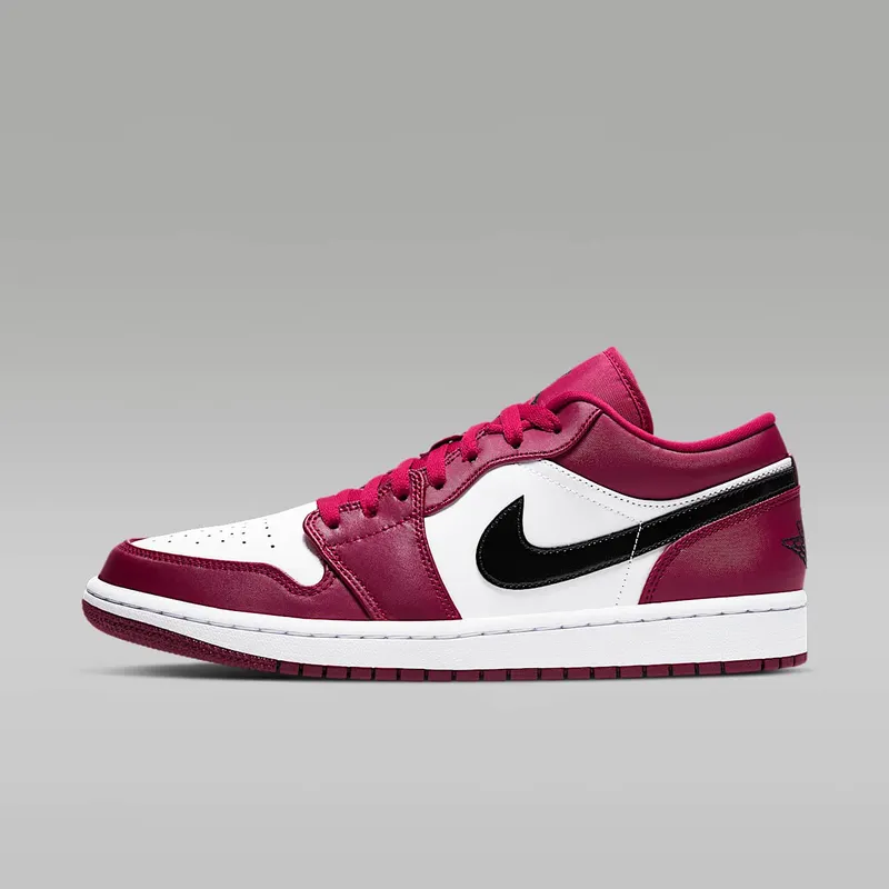 Jordan 1 Low Noble Red Noble Red/Black-White-Noble Red (553558-604)