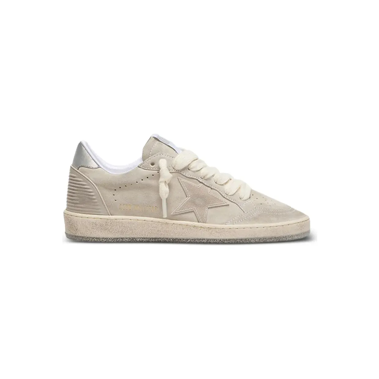 Golden Goose Ball Star sneakers met applicatie – Beige (GWF00913F008069)