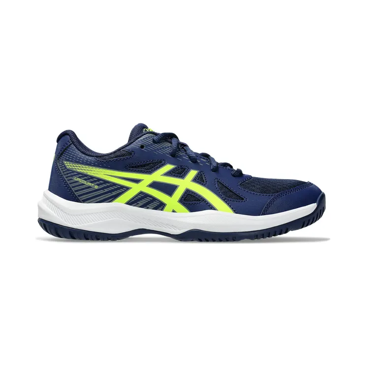 ASICS Upcourt 6 Blue Expanse Safety Yellow (1074A045-400)