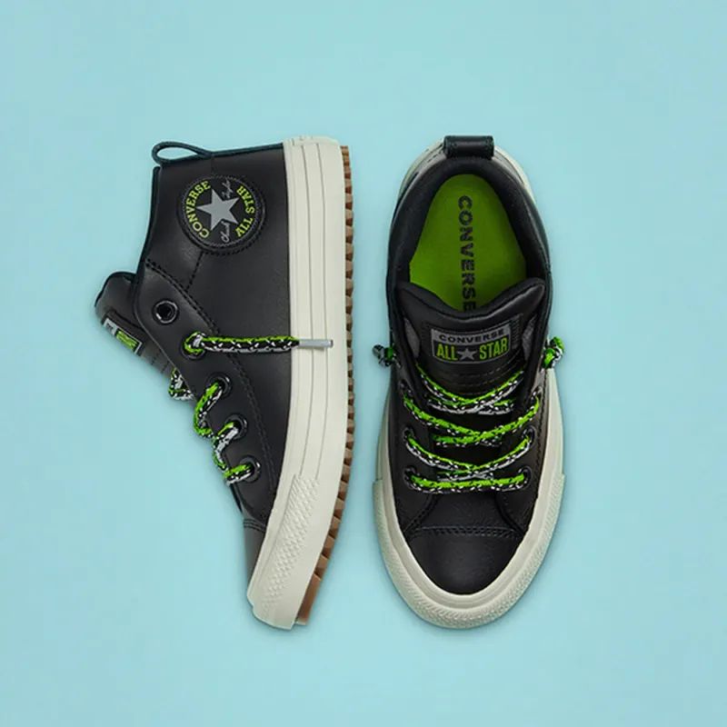 Converse Big Double Lace Suede Chuck Taylor All Star Street Boot Mid (668489C)