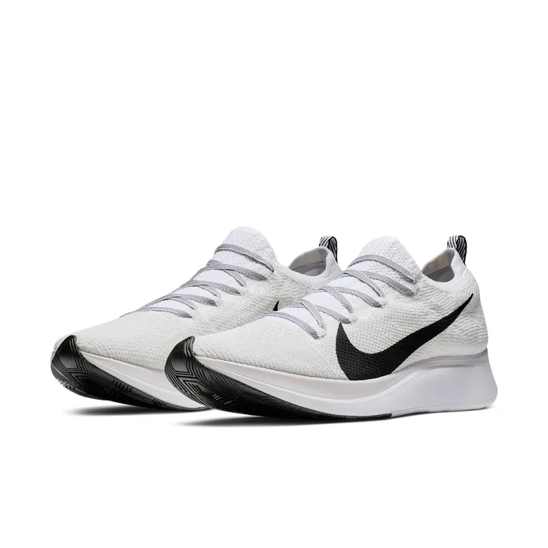 Nike Zoom Fly Flyknit White White Platinum Tint Black (AR4561-101)