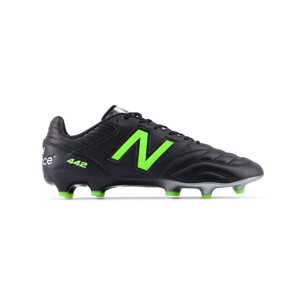 NEW BALANCE 442 PRO FG V2 “Black / Pixel Green” (MS41FMS2)