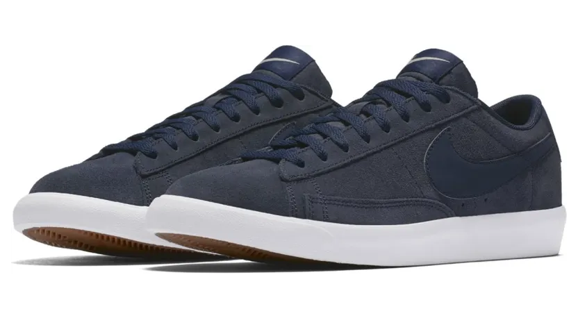 Nike Blazer Low Suede Obsidian (AJ9516-400)